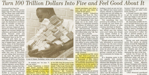 Frank Templeton Featured In The Wall Street Journal