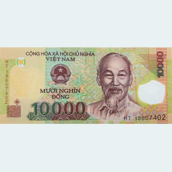 10,000 Vietnamese Dong Banknote UNC